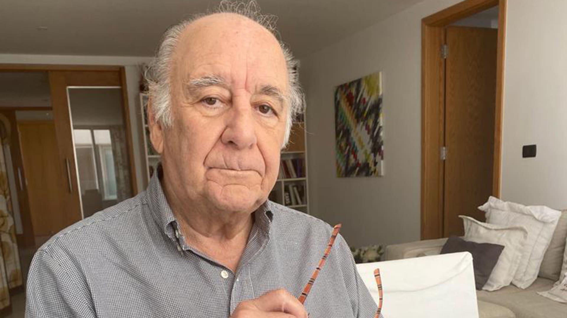 Enrique Llamas de Madariaga vive hace quince años en Punta del Este