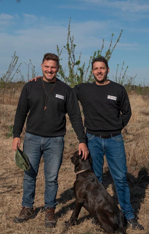 Enrique y Jorge Paloma Schiavi, hermanos y socios.