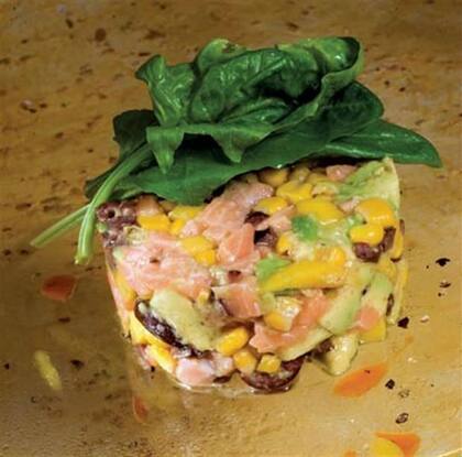 Ensalada de salmón