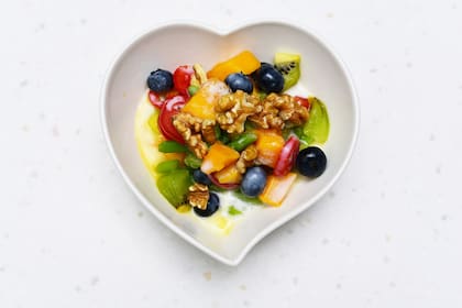 Ensalada de frutas con yogur
