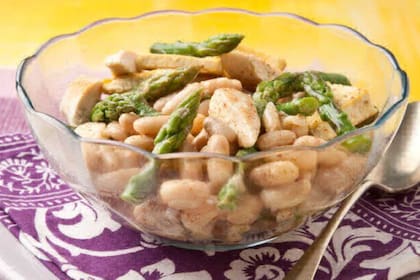 Ensalada tibia de pollo