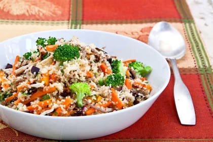 Ensalada tibia de couscous