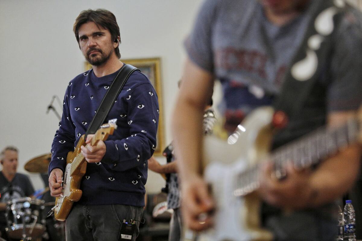 Ensayo de Juanes en el Centro Vasco