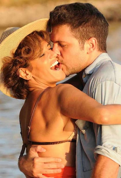 Callejón y Diotto en los primeros tiempos de su romance
