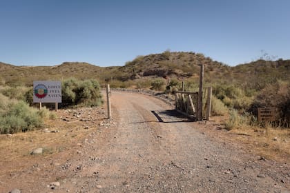 Entrada a la comunidad mapuche de Tratayén. Crédito: Ruido.