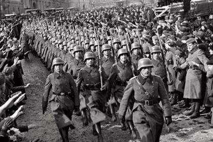 Entrada de las tropas nazis en Polonia en 1939