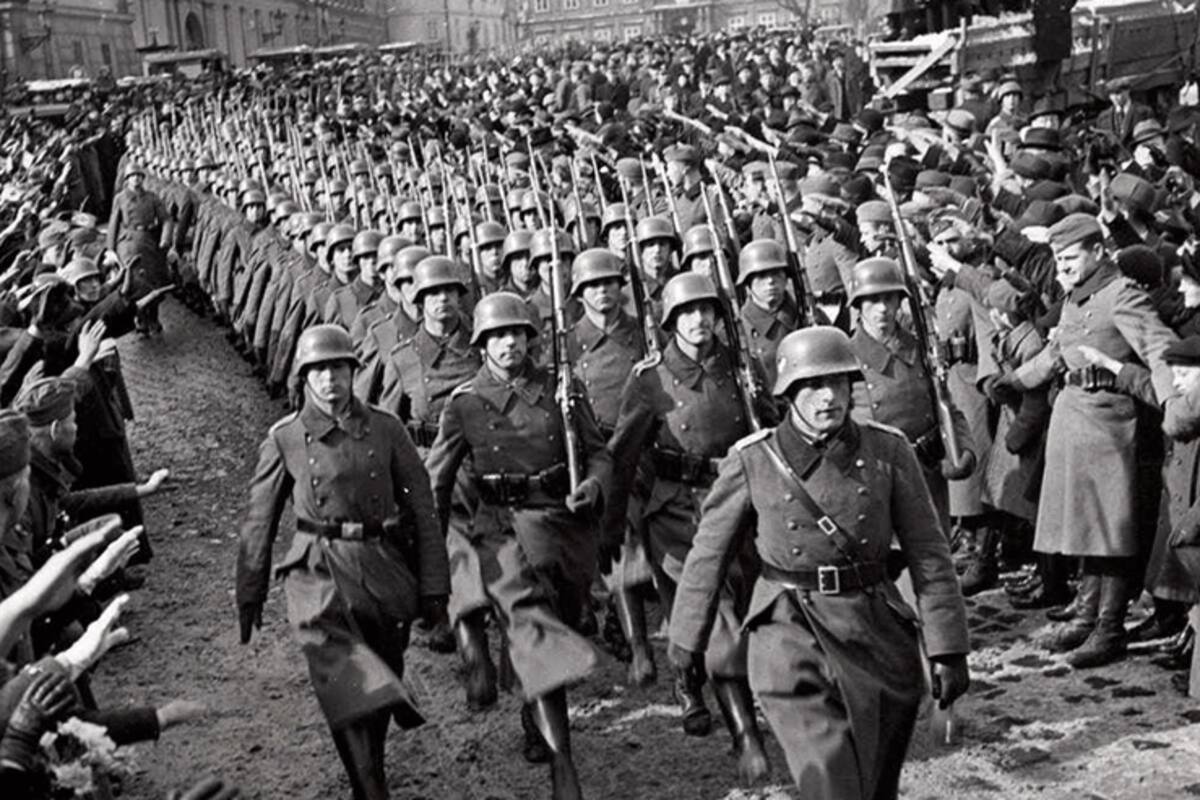 Entrada de las tropas nazis en Polonia en 1939