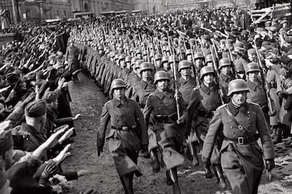 Entrada de las tropas nazis en Polonia en 1939