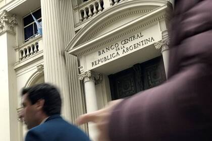 Entrada del Banco Central de la República Argentina
