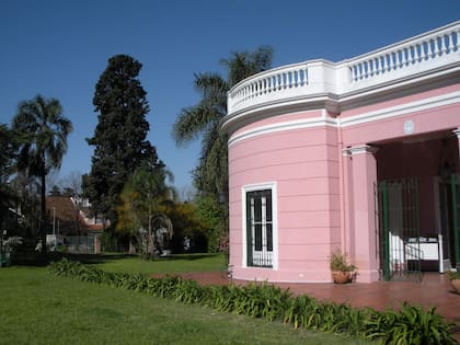 Entrada principal de la casa familiar de los Trabucco, cuya construcción data de principios del 1900.