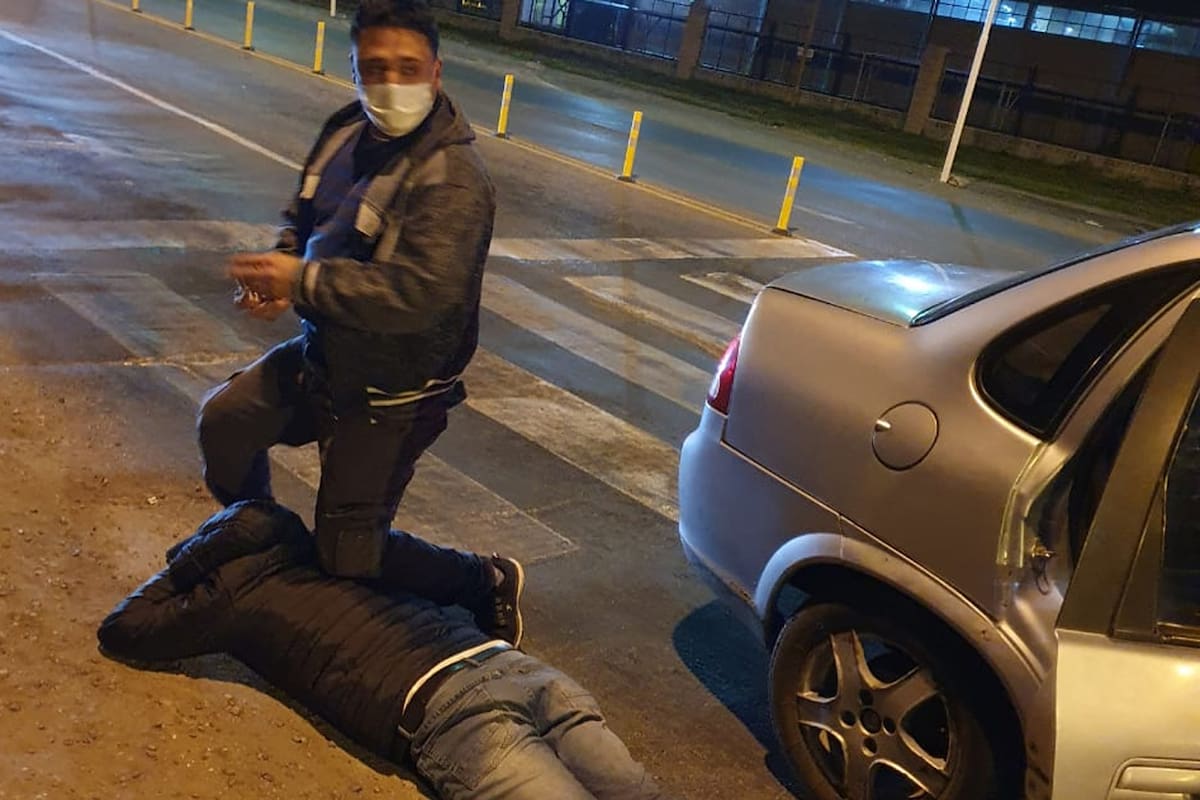 Entradera bancaria: le robaron 500.000 pesos a un abogado