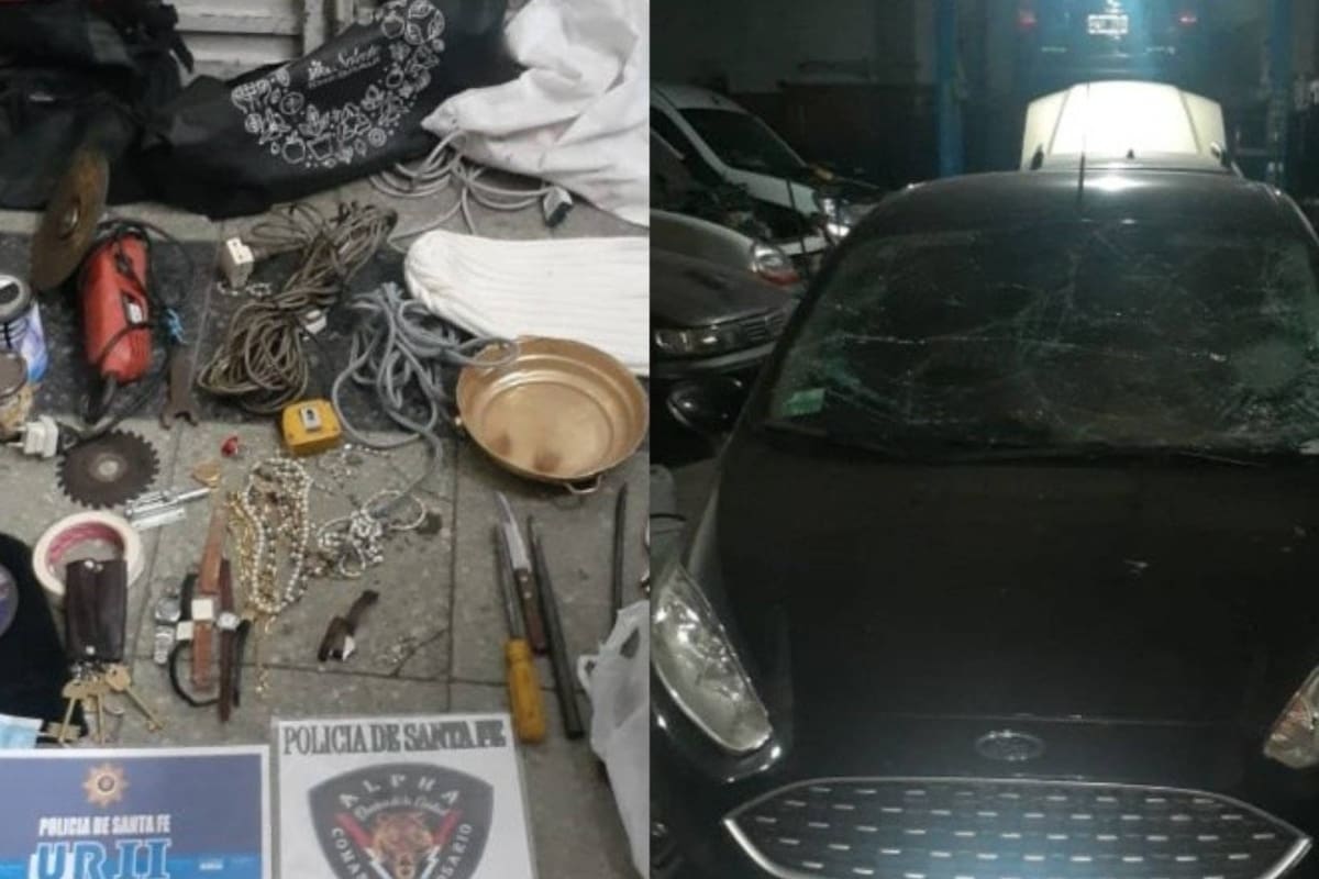 Entradera en Rosario