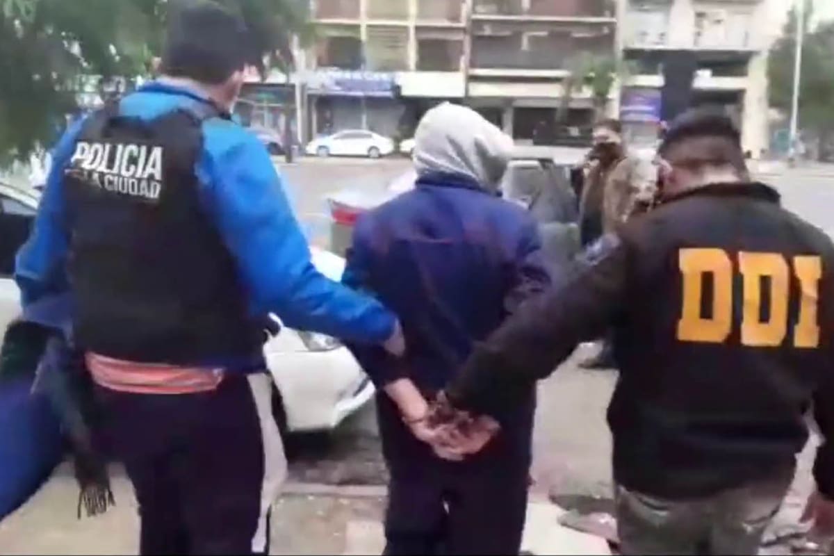 Entraderas en Recoleta: cae una banda liderada por un exbarra de Boca Juniors