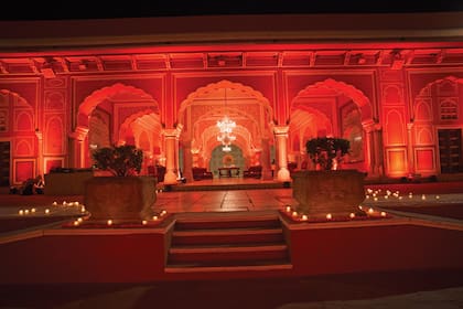 Entramos al Royal City Palace, en Jaipur, un ícono cultural de India construido en 1727