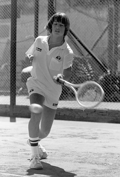 Antes de convertirse en un exitoso coach, el pehuajense Franco Davin se destacó como jugador: fue 30° del mundo en 1990 y ganó tres títulos en singles