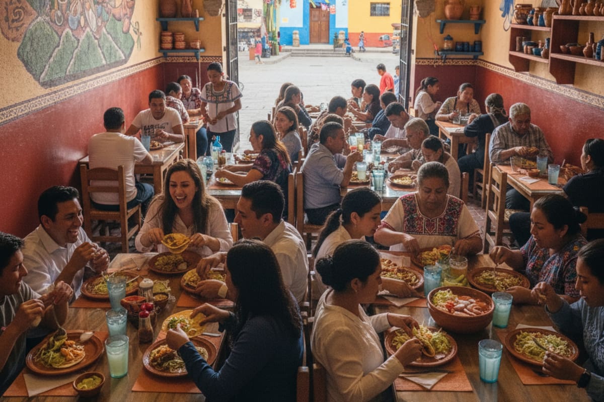 Entrar a un restaurante, pasar cerca de una mesa ocupada y saludar con un “provecho” es una escena cotidiana en muchos escenarios latinos