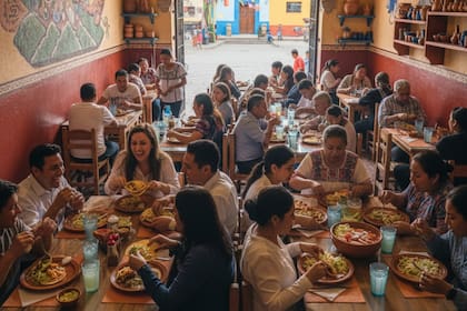 Entrar a un restaurante, pasar cerca de una mesa ocupada y saludar con un “provecho” es una escena cotidiana en muchos escenarios latinos