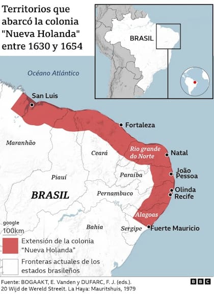 Entre 1624 y 1625 los hoalndeses habían ocupado Salvador de Bahía