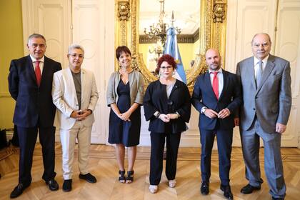 Entre algunas de las actividades del CES, Marcó del Pont recibió a su par de la Unión Europea