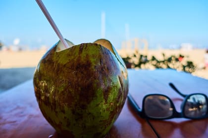 Entre batidas de coco y otras de maracuyá, Belén liberó sus sentidos.
