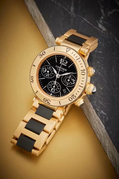 Entre la codiciada colección de Sylvester Stallone también se encuentran los relojes Cartier