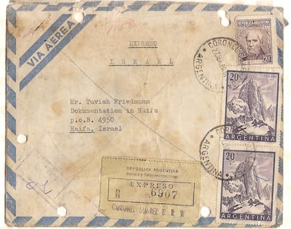 Entre la documentación que logró recuperar Liliana, se encuentran las cartas que su tío envió para denunciar la presencia de Eichmann en el país