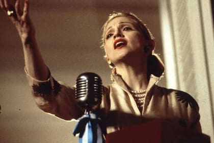 Entre las películas protagonizadas por Madonna, su papel en Evita es el más destacado