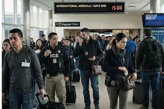 Agentes del ICE encubiertos emprenden operaciones migratorias en aeropuertos de EE.UU.