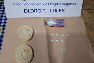 Fue a visitar a su novio preso, llevó tortillas con psicotrópicos en su interior y terminó detenida