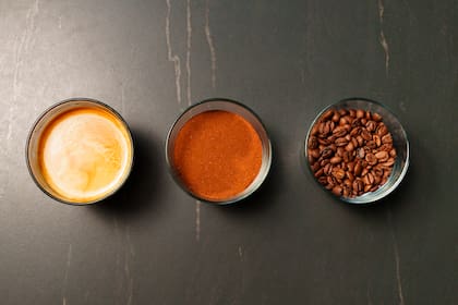 Entre los 19 tipos de café del menú hay saborizados, más dulces o más amargos, suaves o intensos
