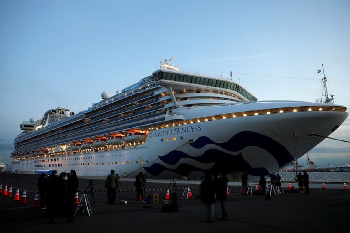 Entre los 3700 pasajeros del Diamond Princess, ocho son argentinos