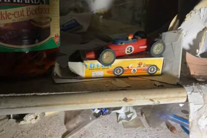 Entre los descubrimientos figuran juguetes que parecen ser anteriores a los años 80