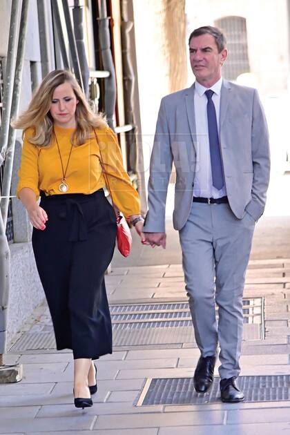 Entre los invitados también estuvieron Darío Lopérfido junto a su mujer Vinnie Blache Spencer, que está radicado en España y es padre de Theo, de 2 años.