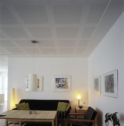 Entre los materiales absorbentes se cuentan las maderas, las telas, las placas de aislación y los piso flotante con cámara de aire. FOTO: Gentileza Knauf.