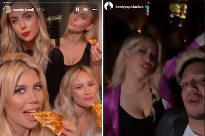 Entre los negocios y el placer, Wanda Nara compartió el minuto a minuto de su primer día sola en Milán