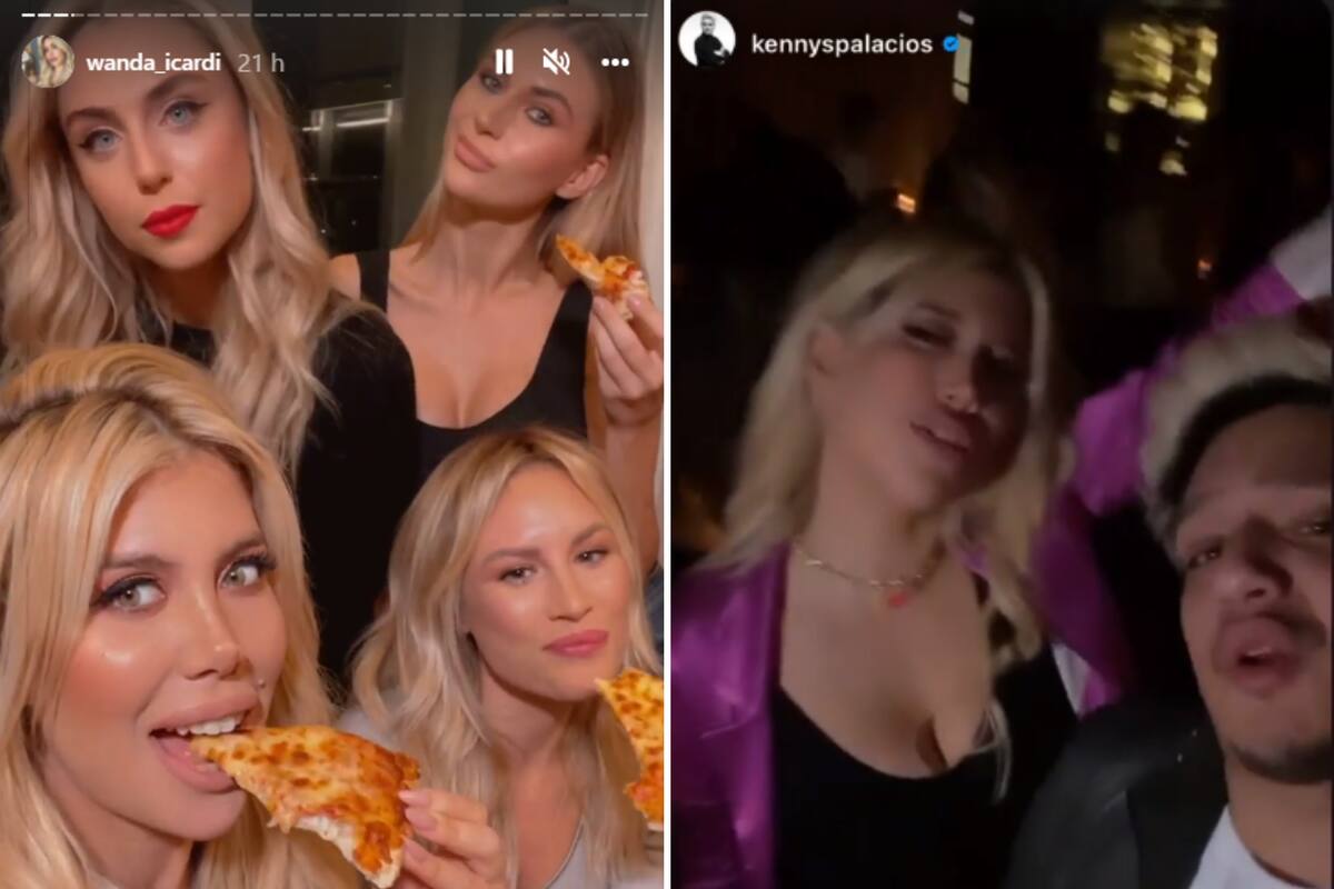 Entre los negocios y el placer, Wanda Nara mostró el minuto a minuto de su primer día a solas en Milán