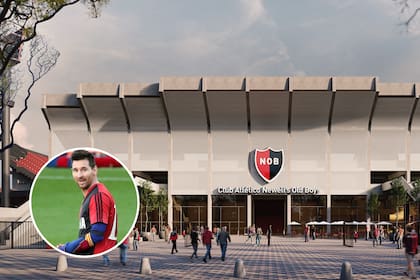 Entre los nombres que surgen en torno a la nueva tribuna de Newell's, resalta el de Lionel Messi.