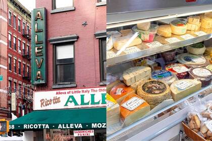 Entre los productos estrella de Alleva estaban la ricotta y la mozzarella