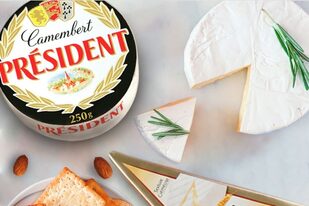 Entre los productos que importaba Lactalis Argentina estaban los quesos Président
