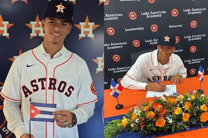 Entre los prospectos más destacados de los Astros se encuentran Kevin Álvarez, el talentoso jardinero cubano de 17 años, y Omar Damián, el lanzador derecho dominicano