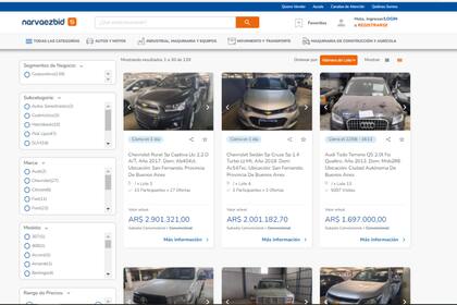Entre los vehículos ofrecidos se encontrarán modelos Audi, Toyota, Ford y Volkswagen