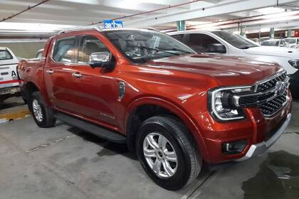 Entre los vehículos subastados hay diferentes variantes de pick-ups Ranger.