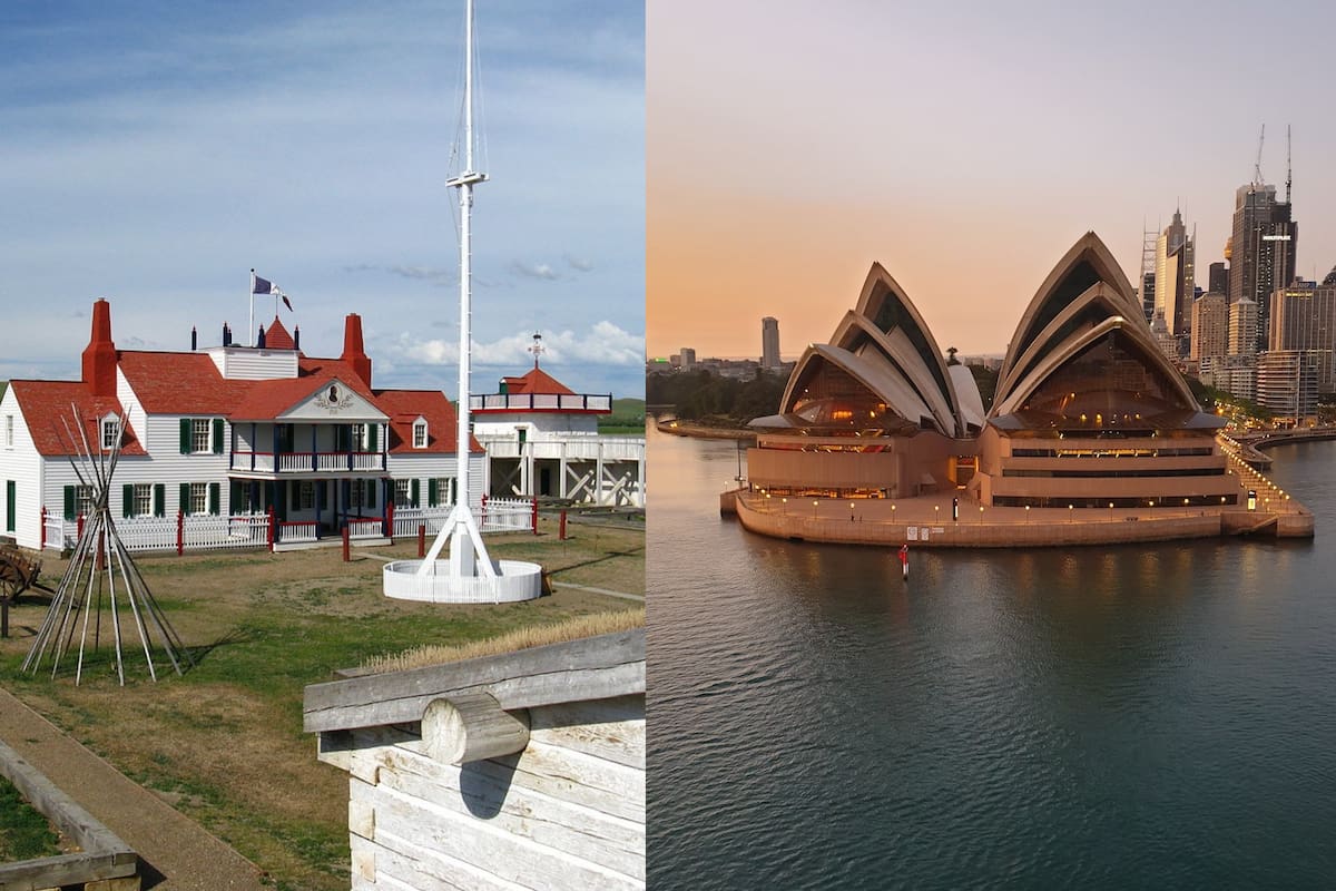 Entre Sídney, Australia, y Sídney, Montana, hay unos 13.735 kilómetros de distancia