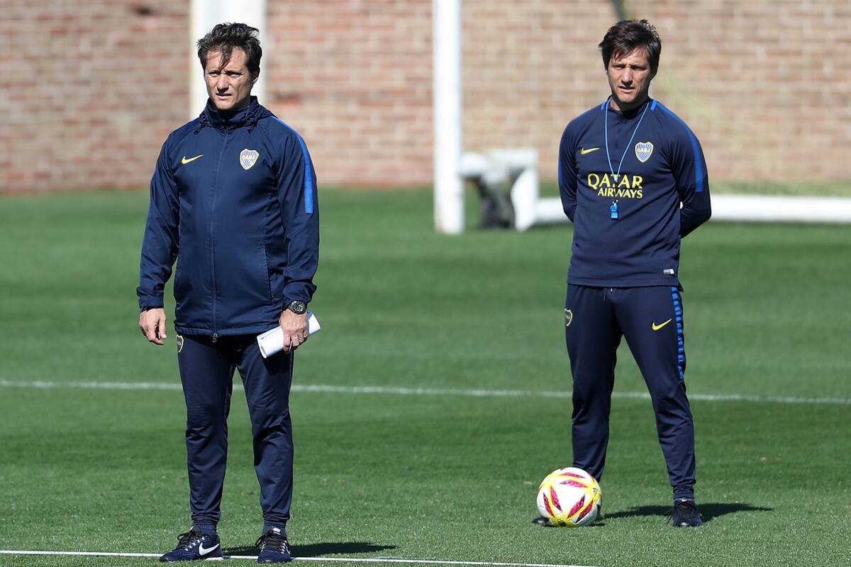 Entrenamiento de Boca Jr.