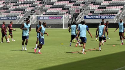 Entrenamiento de Cabo Verde en Miami