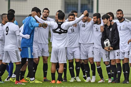Entrenamiento de la selección de Irán