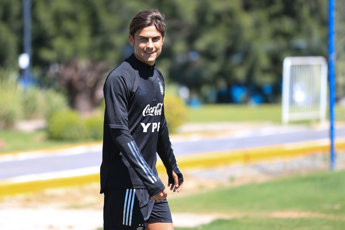Entrenamiento de la selección en Ezeiza