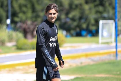 Entrenamiento de la selección en Ezeiza