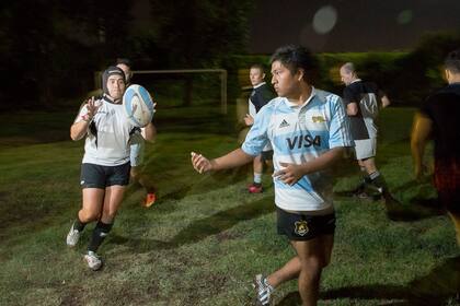 Entrenamiento del club Floresta Rugby Club