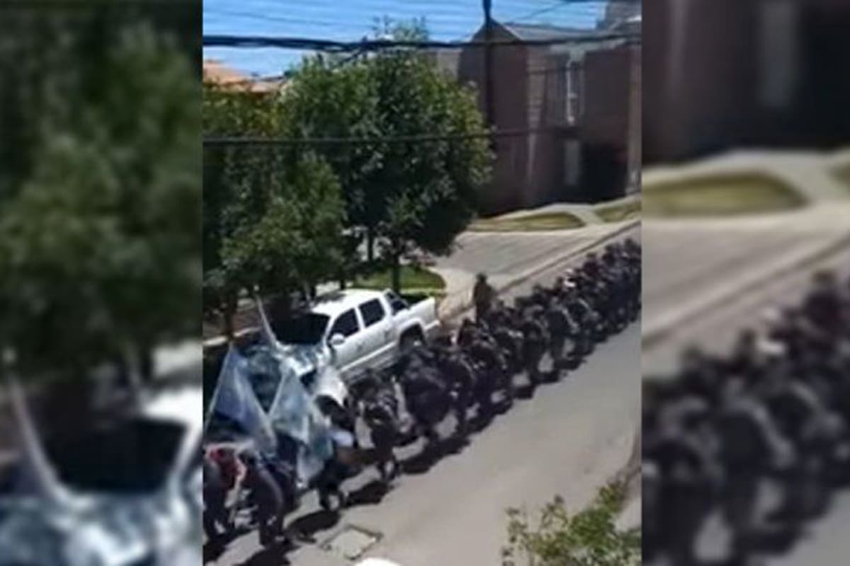 Entrenamiento policial homofóbico en las calles de Neuquén